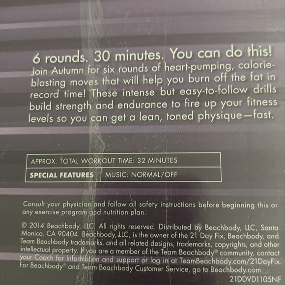 Beachbody 21 Day Fix Plyo Fix DVD.  NWT - Picture 3 of 3